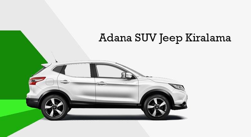 Adana SUV Jeep Kiralama